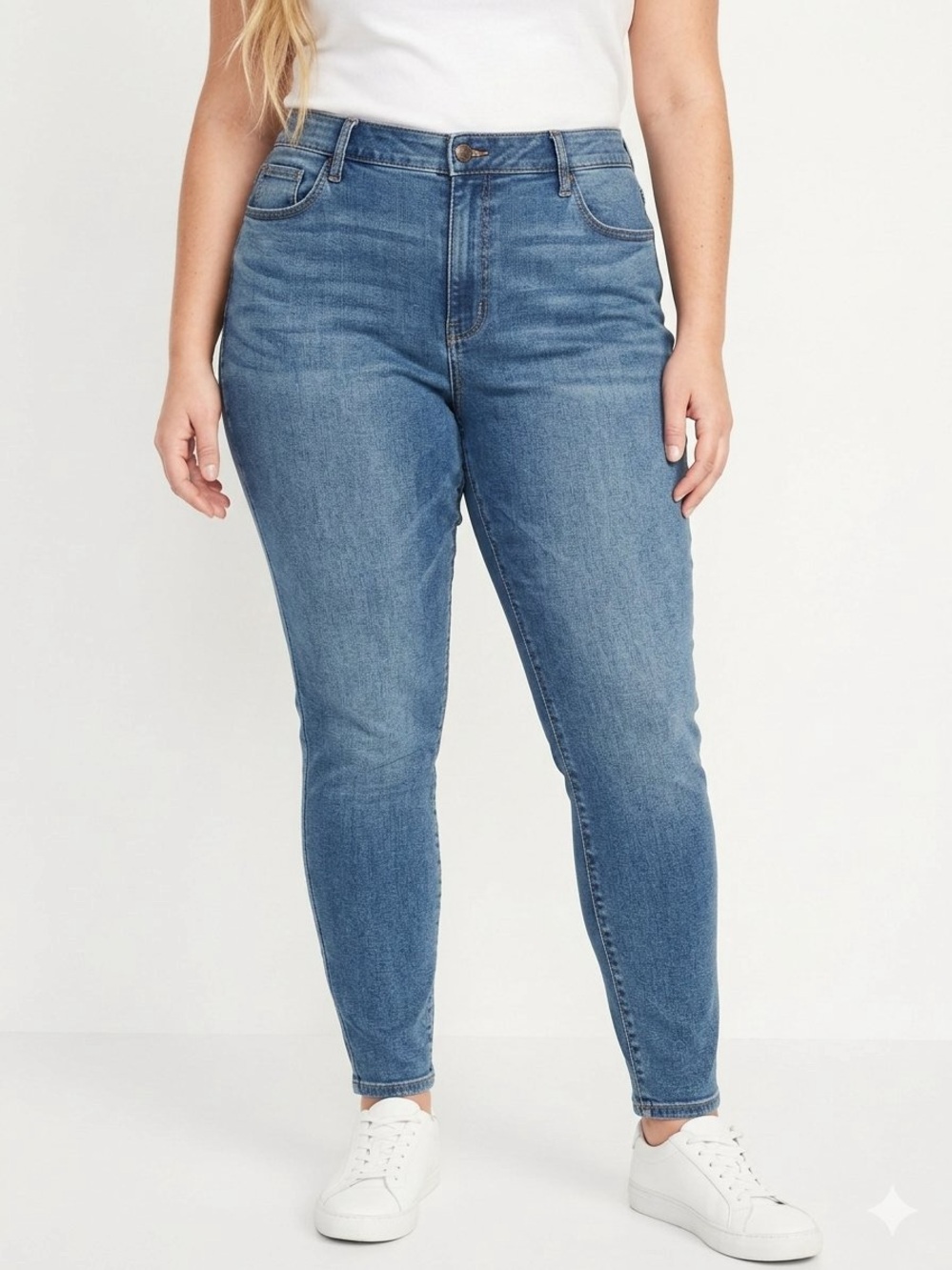 Ava & Viv High Rise Skinny Jeans Size 24 Blue Denim